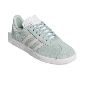 Adidas Gazelle Suede Leather Hazy Green White Sneaker Shoe Size 7‎ NEW WITH TAG